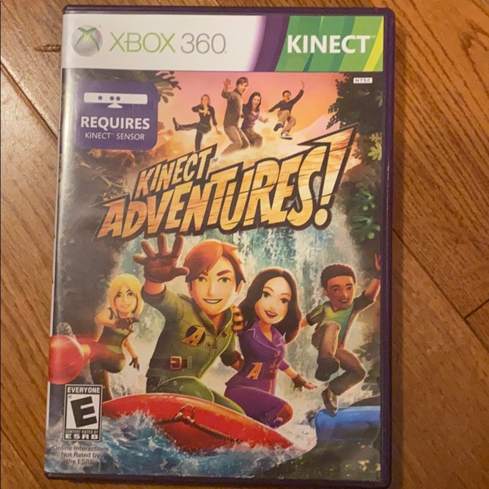 Xbox 360 Kinect adventures game